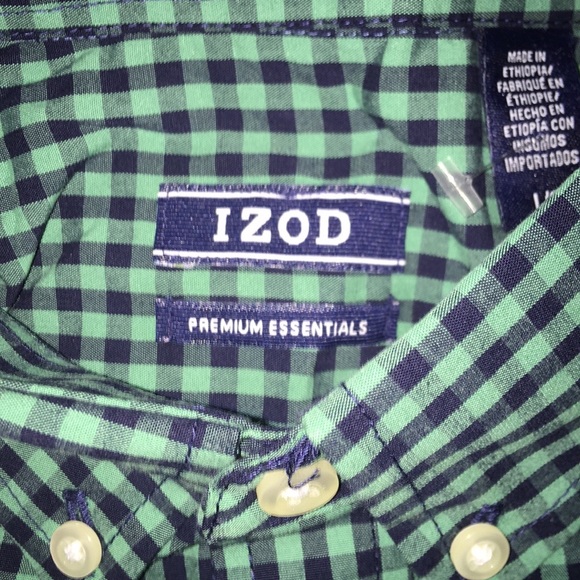 IZOD Long sleeves Shirt- size Small - Picture 2 of 3